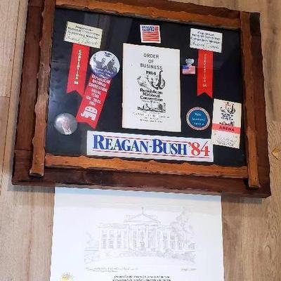 Reagan-Bush '84 Collectable Lot
