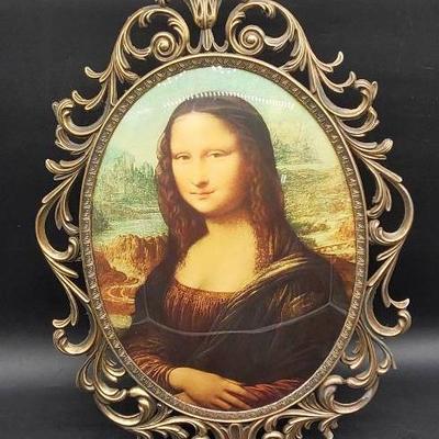 Beautifully Framed "Mona Lisa" Print