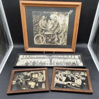 (4) Unique Black And White Photos
