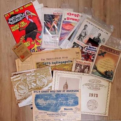 Mystery Lot Of Ephemera and Memorabilia 
