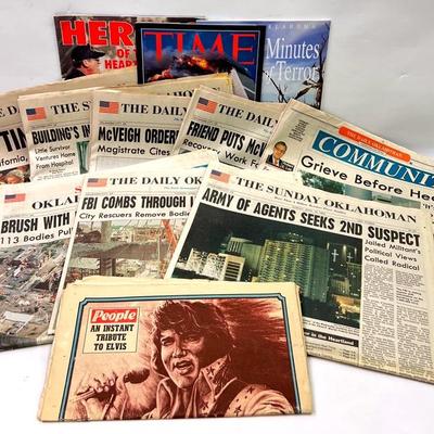 Vintage “The Sunday Oklahoman” Newspapers & More