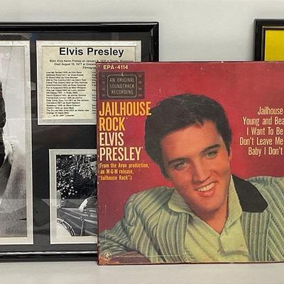 Elvis Presley & Little Richard Wall Decor