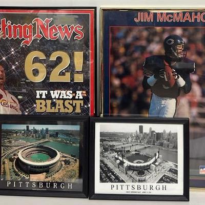 Football & Baseball Prints