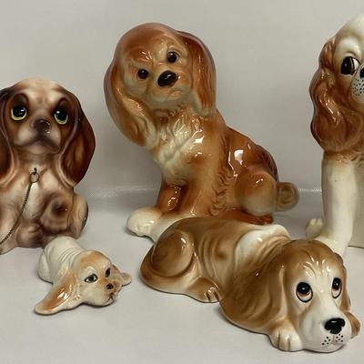 “Royal Copley“ Dog Planter & Others