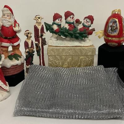 “Mr. Christmas” Musical Egg & Other Christmas Decor