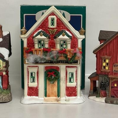 “Christmas Valley” Porcelain House & Others