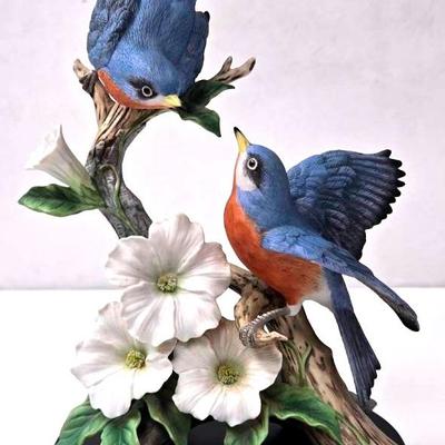 "Homco" Classic Porcelain Springtime Song