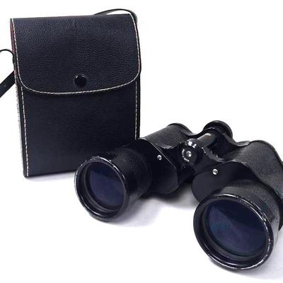 "Belmont" 7x50 Binoculars and Wooden Handle Skewers