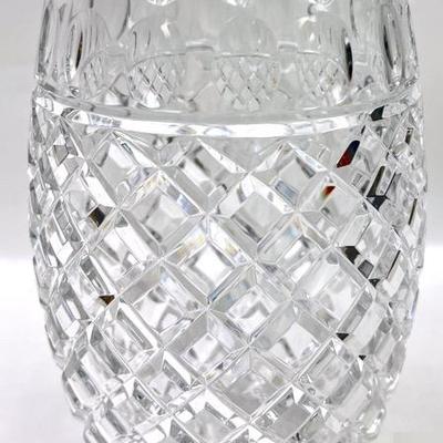 “Laurie Gates” Crystal Pineapple Vase