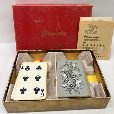 Vintage “Canasta” Playing Cards