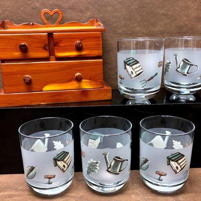 “Naturewood” Frosted Glasses And More 