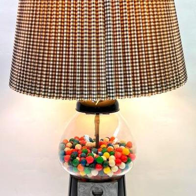 Vintage “Samson’s” Gum-Ball Machine Lamp!