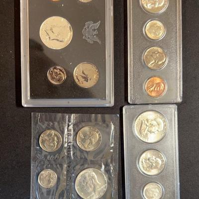 Uncirculated, US Proof Sets From 1958 1959 1965 And 1969