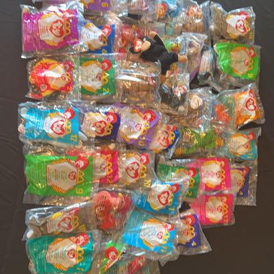 Huge collection of unopened McDonald’s, Ty beanie babies