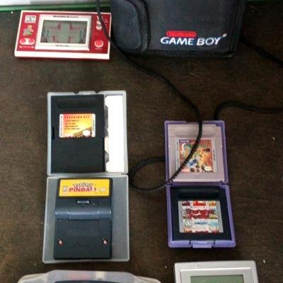 Nintendo Game Boy Advanced With Games And Accessories 
