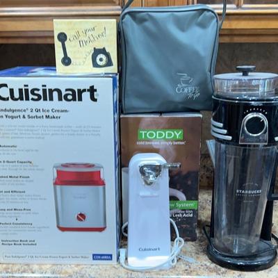 Satisfy Your Cravings Featuring A New, Never Opened Cuisinart 2 Quart Ice Cream Maker