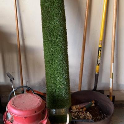 Old Milk Can Astroturf And More