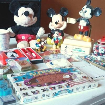 Mickey Mouse Memorabilia Lot 7