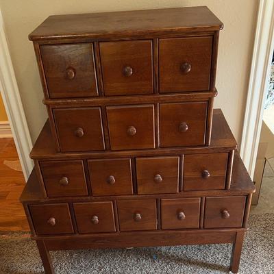 Distinctive Apothecary Style Cabinet