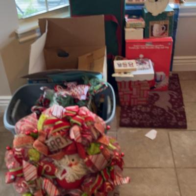 Christmas Decorations Featuring Santa Claus Collection