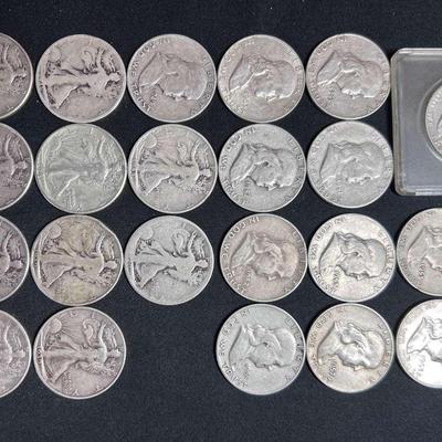 22 Morgan Silver Dollars