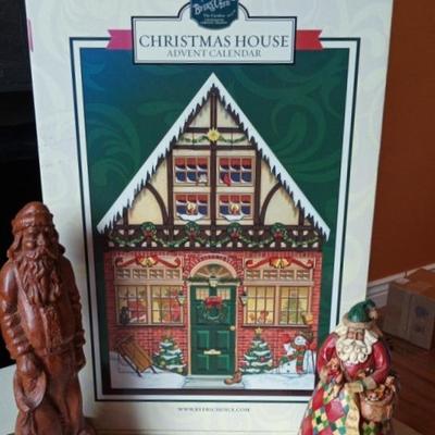 Old World Santas, Featuring Jim Shore.  Advent Calendar 