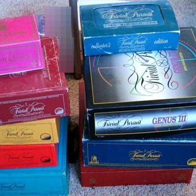Different Versions Of Trivial Pursuit Games 