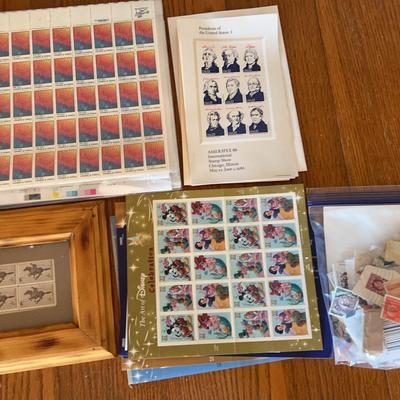 Nine Mint Sets Of Stamps Featuring 1986 Presidential  Mint Set