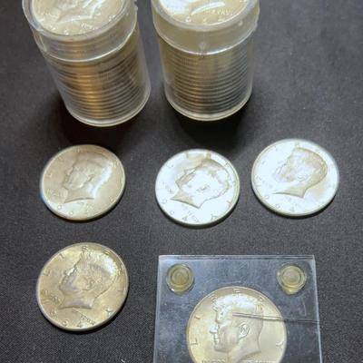 45 Kennedy Half Dollars - 1964