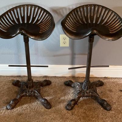 Cast Iron Barstools - Very Heavy