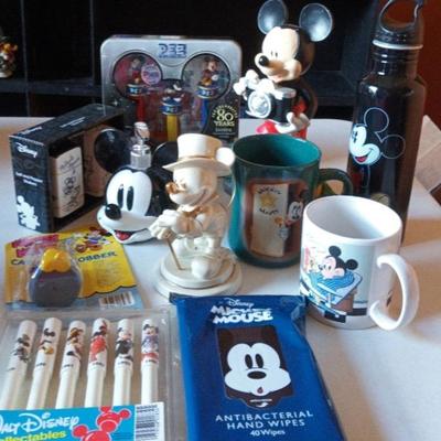Mickey Mouse Memorabilia Lot 2, featuring Lenox Mickey