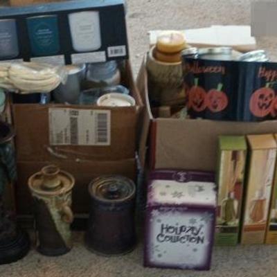 Large Lot Of Candles 