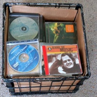Large Lot Of CDs Plus CD Player Laser Cleaning Disk 