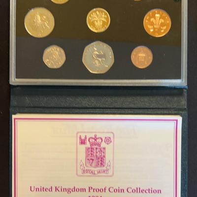 United Kingdom Proof Coin Collection 1984 From The Royal Mint