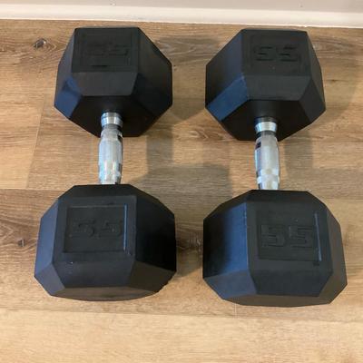 55lb Dumbbells 