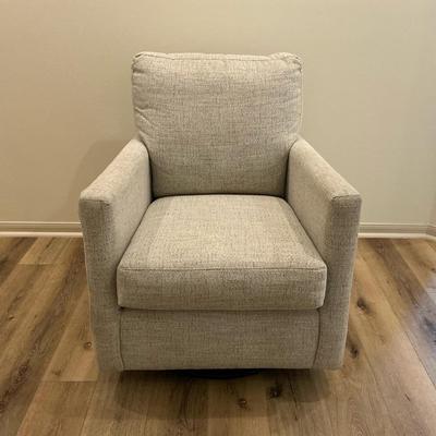 Plush Swivel Rocking Chair II