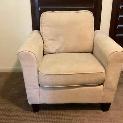 Brushed Chenille Armchair No.1