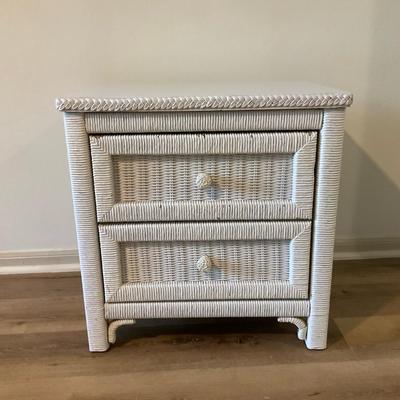 Henry Link Wicker Nightstand 