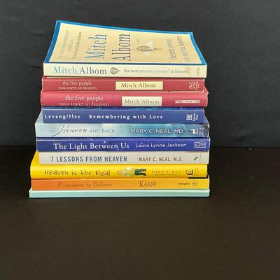 A Book Stack About Heaven And More