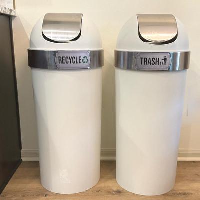 Umbra Kitchen Trash & Recycling Cans