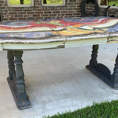 Wood Table Art