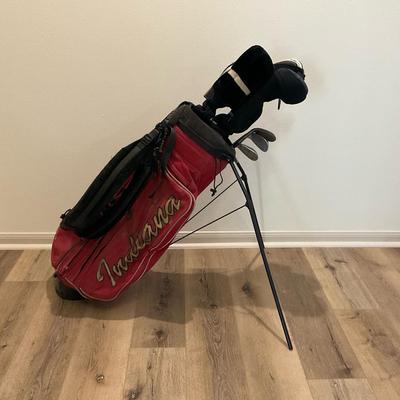 Vintage Golf Clubs & “Hoosiers” Ping Bag