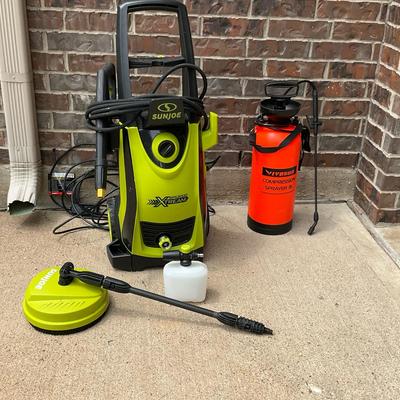 Sunjoe Power Washer And Compression Sprayer