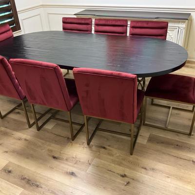Tov Velvet Dining Set