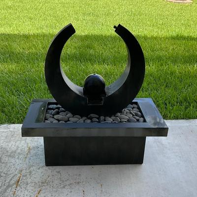 Crescent Moon Water Feature