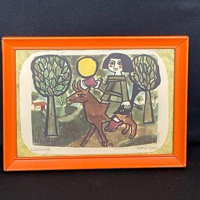 Simple Simon Framed Postcards