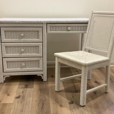 Henry Link Wicker Desk 