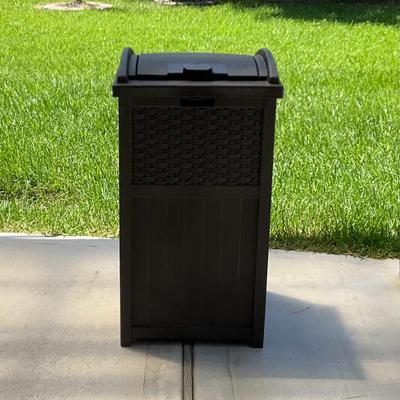 Patio Trash Can