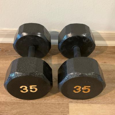 35lb Dumbbells 