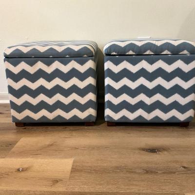 Chevron Storage Cubes